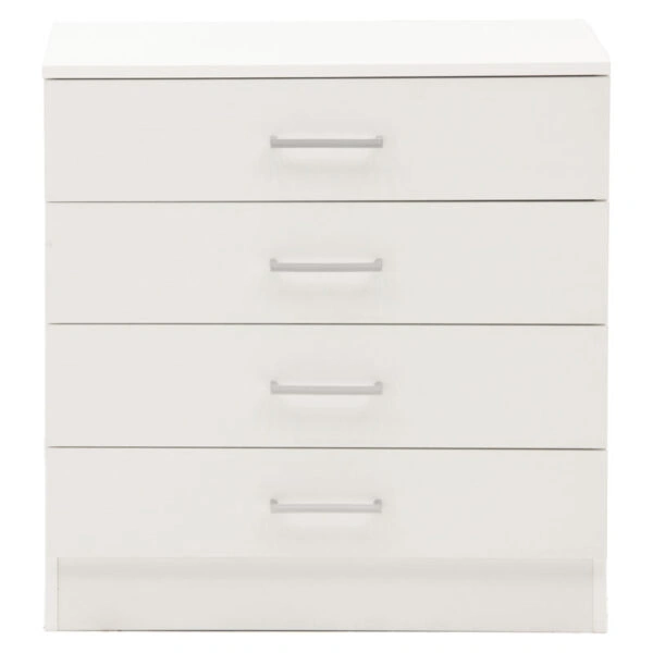 Συρταριέρα Elise  4ων συρταριών λευκό 69x40x71εκ