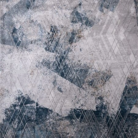 ΧΑΛΙ PEARL 2158 GREY-BLUE - 160cm x 230cm