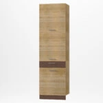 Alina Μεγάλο ντουλάπι 60x55,6x213,3εκ Σονόμα-Μόκκα