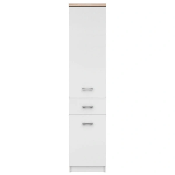 Ντουλάπα Top Mix 40x33x183cm Λευκή-Σονόμα