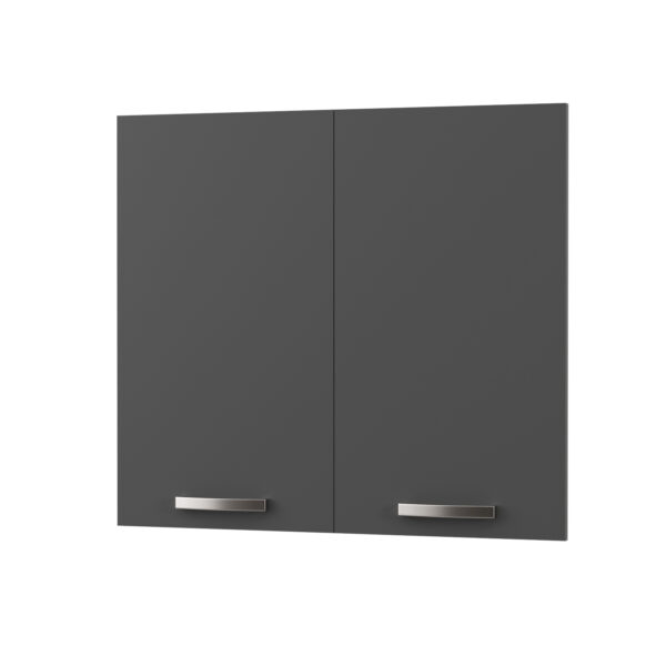 Άνω Πορτάκια Charlotte Γραφίτη 80x71.8x1.6cm