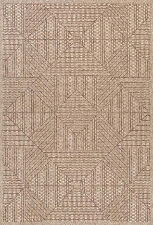 ΧΑΛΙ ETHNIK  2011C BROWN/CARAMEL BEIGE - 160X230