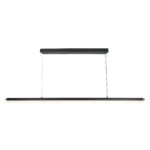 Κρεμαστό Φωτιστικό LED 19W 3000K 2090Lm Μαύρο 90x5.5x100cm
