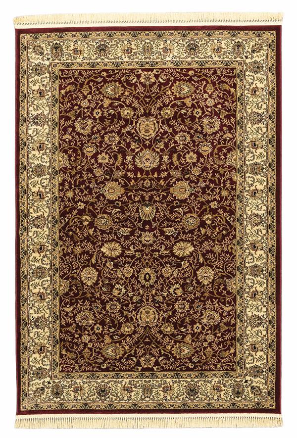 ΧΑΛΙ KLASSIK 1533A (1536 CHERRY-CHERRY) ΜΕ ΚΡΟΣΣΙ - 200X290