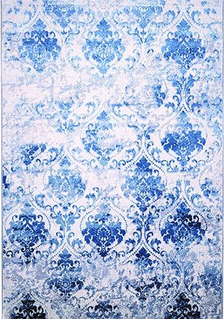 ΧΑΛΙ VELVET 4525/Grey Blue - 133cm x 190cm