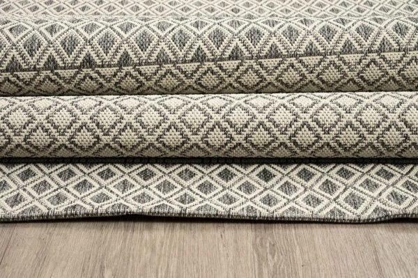 ΧΑΛΙ ETHNIK  1391D GREY-ECRU - 133X190