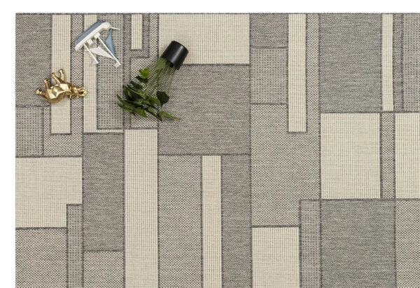 ΧΑΛΙ ETHNIK  1449D GREY-ECRU - 070X140