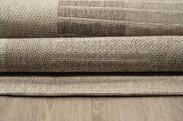 ΧΑΛΙ ETHNIK  20706C BROWN/CARAMEL BEIGE - 070X140