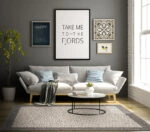 ΧΑΛΙ ETHNIK 9825D GREY-ECRU - 070X140