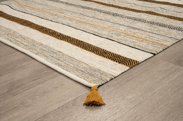 ΧΑΛΙ ANTIQUE KILIM ΧΕΙΡΟΠΟΙΗΤΟ 3060 IVORY/GOLD - 200X285