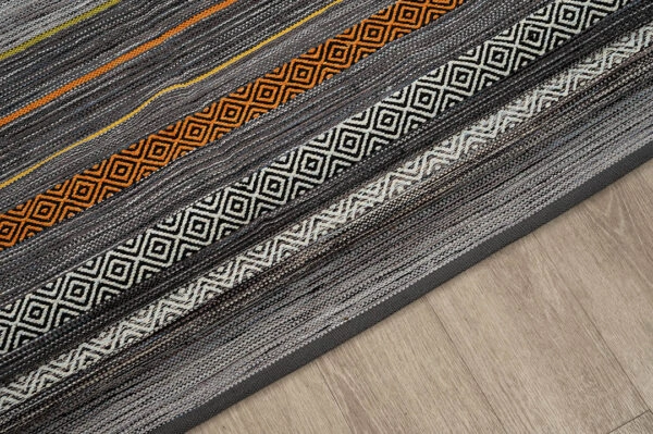 ΧΑΛΙ ANTIQUE KILIM  ΧΕΙΡΟΠΟΙΗΤΟ 5090 GREY - 070X190