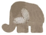 ΧΑΛΙ PUFFY FC25 TAUPE NEW ELEPHANT ANTISLIP - 080X110