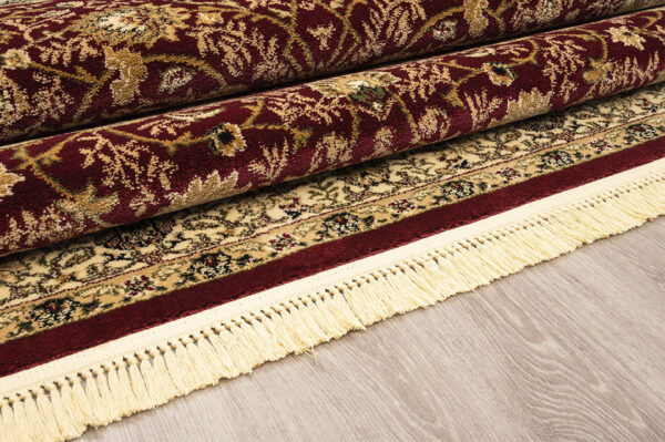 ΧΑΛΙ KLASSIK 1533A (1536 CHERRY-CHERRY) ΜΕ ΚΡΟΣΣΙ - 200X290