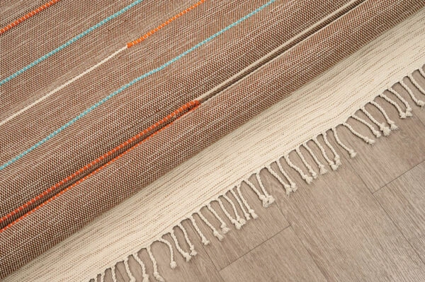 ΧΑΛΙ RIBELLA ΧΕΙΡΟΠΟΙΗΤΟ 600 BROWN - 160X230