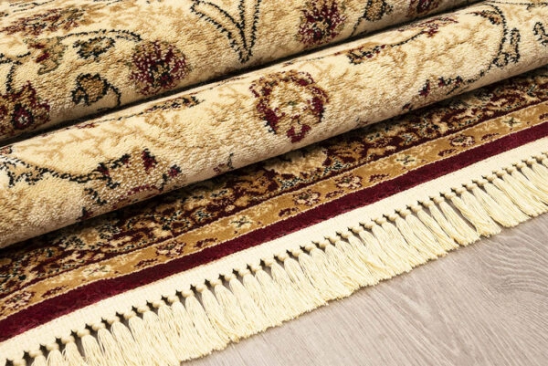 ΧΑΛΙ PERSIA 1536 BURGUNDY ΜΕ ΚΡΟΣΣΙ - 133X190