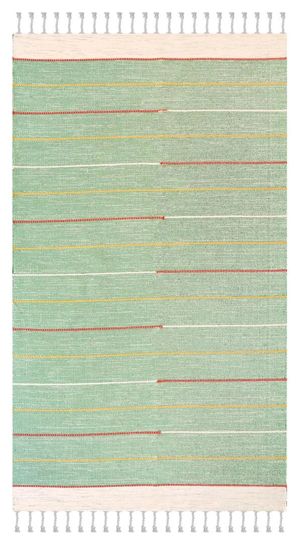 ΧΑΛΙ RIBELLA ΧΕΙΡΟΠΟΙΗΤΟ 300 GREEN - 160X230