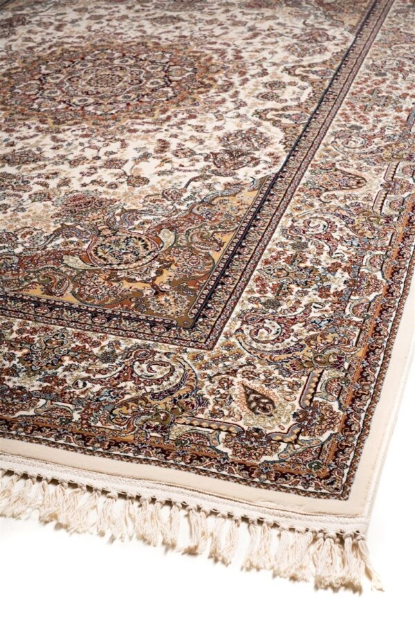 ΧΑΛΙ ROYAL SILK 539/W CREAM-BLUE - 160cm x 235cm