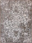 ΧΑΛΙ ZIRA 6236 GREY CREAM - 160εκ - Στρόγγυλο
