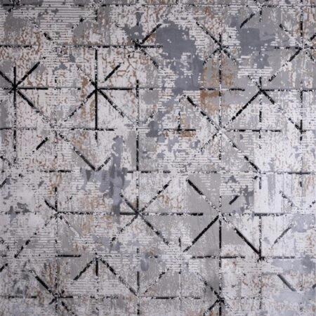 ΧΑΛΙ PEARL 644 CREAM-GREY - 200cm x 290cm