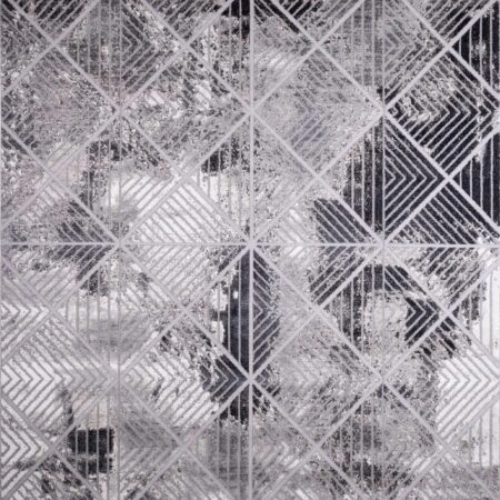 ΧΑΛΙ ASCOT 7581 GREY-CREAM - 133cm x 190cm