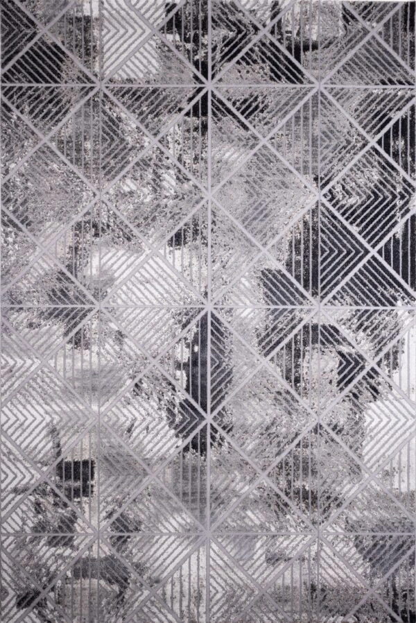 ΧΑΛΙ ASCOT 7581 GREY-CREAM - 133cm x 190cm