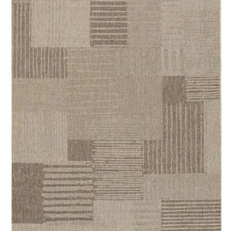 ΧΑΛΙ ETHNIK  20706C BROWN/CARAMEL BEIGE - 070X140