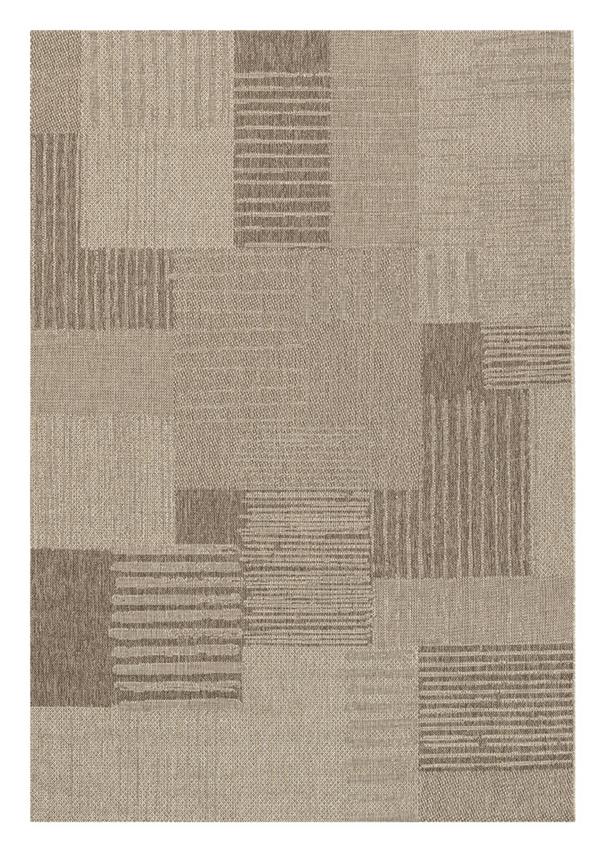 ΧΑΛΙ ETHNIK  20706C BROWN/CARAMEL BEIGE - 070X140