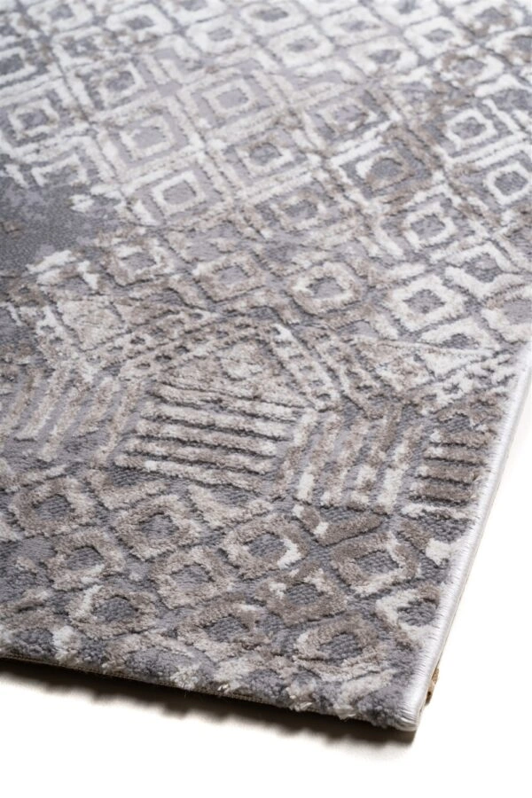 ΧΑΛΙ ASCOT 8299 GREY-CREAM - 200cm x 250cm