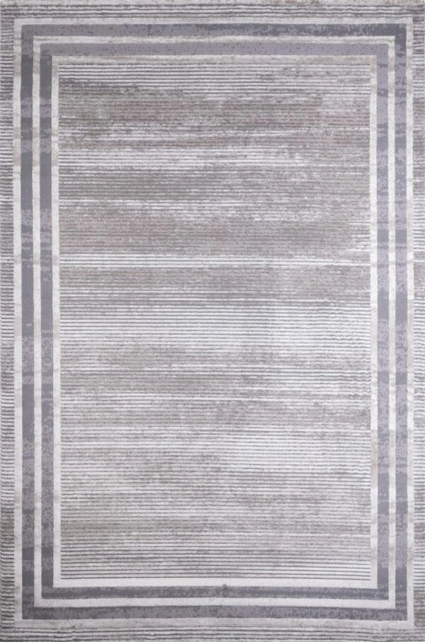 ΧΑΛΙ ASCOT 8305 GREY-CREAM - 067cm x 140cm