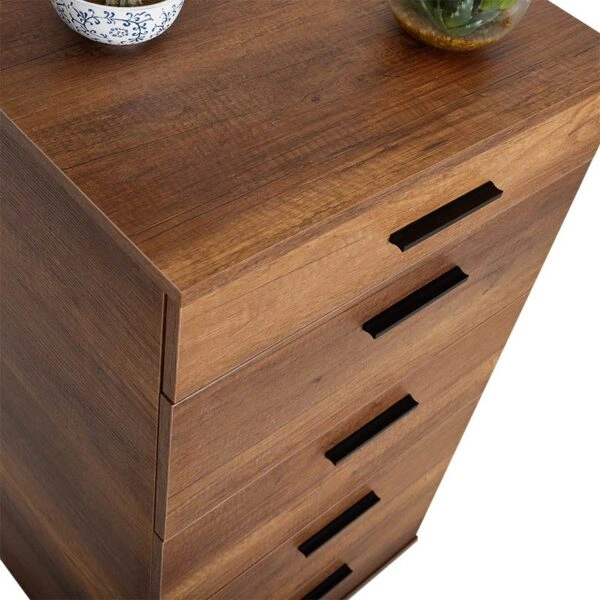 Συρταριέρα Trendline  σε χρώμα καρυδί 60x44x108εκ.