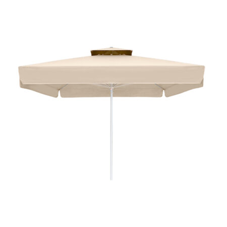 Ομπρέλα επαγγελματική Juno τηλεσκοπική αλουμινίου χρώμα εκρού 3x3m.