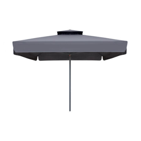 Ομπρέλα επαγγελματική Juno τηλεσκοπική αλουμινίου χρώμα ανθρακί 3x3m.