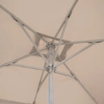 Ομπρέλα κήπου Zola  αλουμινίου χρώμα εκρού 2x3m.