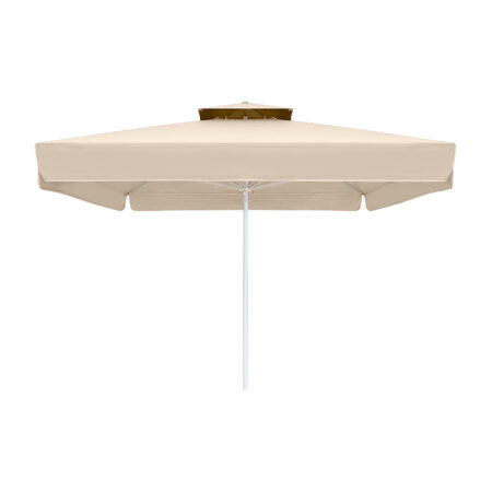 Ομπρέλα επαγγελματική Juno τηλεσκοπική αλουμινίου χρώμα εκρού 3,5x3,5m.