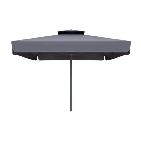 Ομπρέλα επαγγελματική Juno τηλεσκοπική αλουμινίου χρώμα ανθρακί 3,5x3,5m.