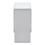 Τραπέζι μελαμίνης Winslet  επεκτεινόμενο χρώμα λευκό 34(63+63)x80x76εκ.