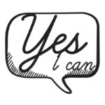 Διακοσμητικό τοίχου YES μεταλλικό χρώμα μαύρο 49x2x42εκ.