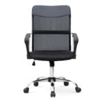 Καρέκλα γραφείου Franco με ύφασμα Mesh χρώμα μαύρο 59x57x95/105εκ.