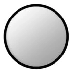 Καθρέπτης τοίχου Glob Μegapap από μελαμίνη χρώμα μαύρο 59x2x59εκ.