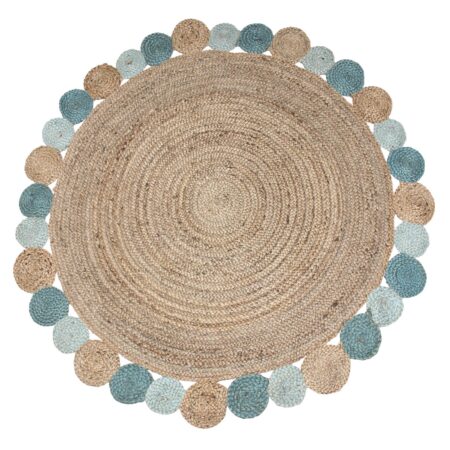 ΧΑΛΙ ΓΙΟΥΤΑ PAVIA PETROL ROUND - 150cm-Στρογγυλό