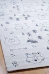 ΧΑΛΙ ΠΑΙΔΙΚΟ JUNIOR 858/CREAM BLACK - 160cm x 230cm