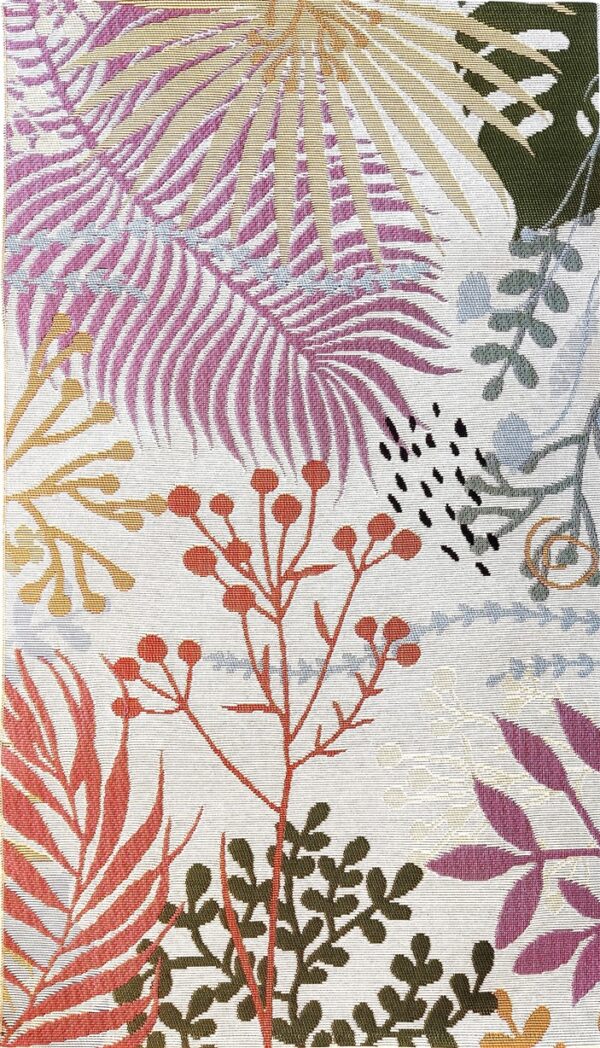 ΧΑΛΙ LEAVES 054/W - 160cm - Στρογγυλό