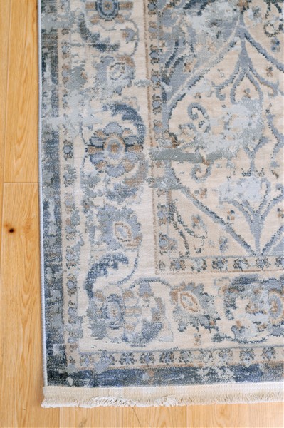 ΧΑΛΙ OSKA 1372/GREYISH BLUE - 160cm - Στρογγυλό