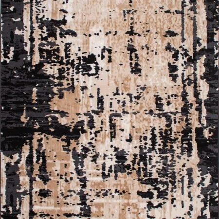 ΧΑΛΙ VELVET 8168/Anthracite Beige - 200cm x 290cm