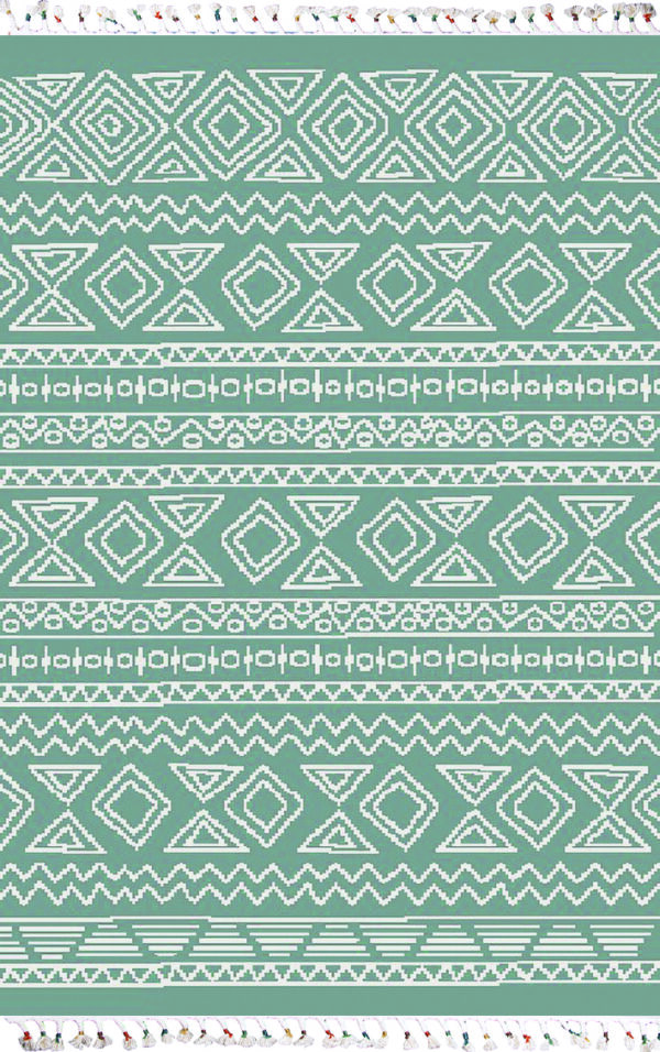 ΧΑΛΙ TRESS 201/GREEN - 200cm x 290cm