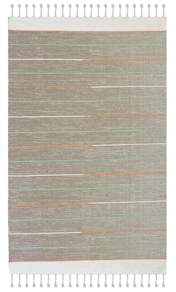 ΧΑΛΙ RIBELLA ΧΕΙΡΟΠΟΙΗΤΟ 500 L.GREY - 200X285