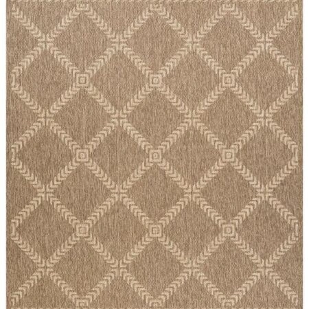 ΧΑΛΙ ETHNIK 2012C BROWN/CARAMEL BEIGE - 133X190