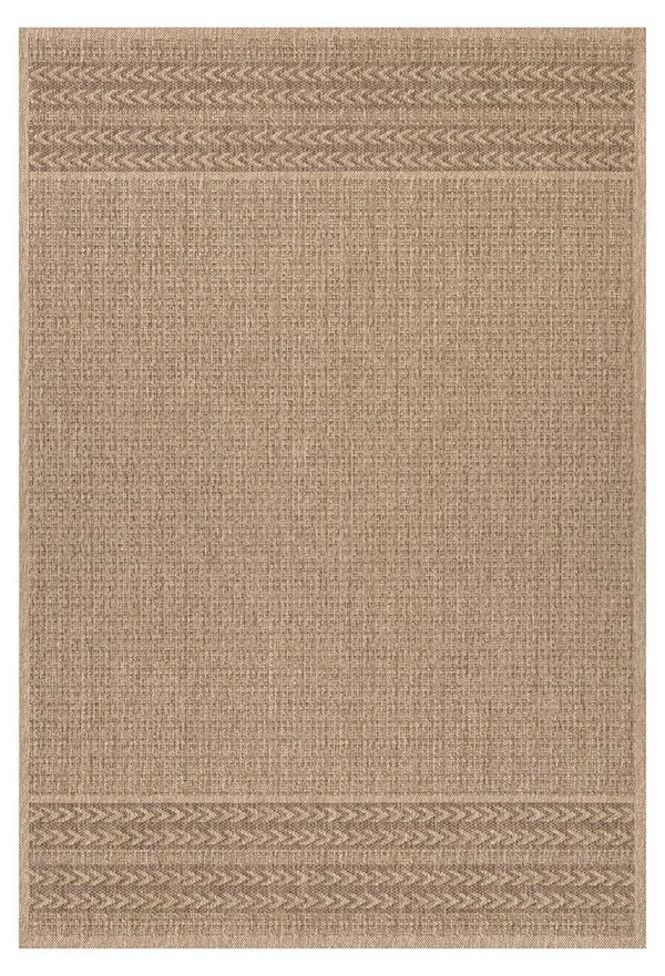 ΧΑΛΙ ETHNIK  20364C BROWN/CARAMEL BEIGE - 070X140