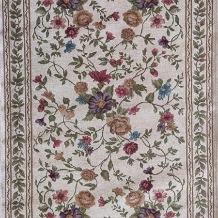 ΧΑΛΙ IBIZA AUBUSSON 821-J - ΣΕΤ ΚΡΕΒΑΤΟΚΑΜΑΡΑΣ ΟΒΑΛ