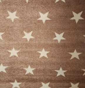 ΧΑΛΙ ΠΑΙΔΙΚΟ LOLLIPOPS NEW BEIGE STARS 7426/W - 134cm x 190cm